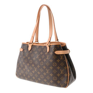 Louis Vuitton Batignolles Horizontal Bag Brown Monogram Tote Canvas